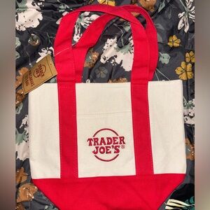 Trader Joe’s Red Mini tote (1)